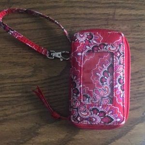 Vera Bradley keychain wallet 3 x 5